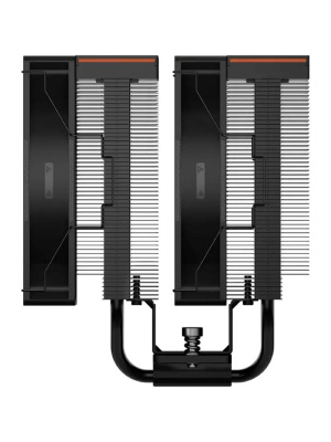 ����� ��� ���������� PCCooler RT620Pro Digital BK (265W, 4-pin PWM, 157.5mm, Al/Cu, 6x6mm, 2x120mm, 73.32CFM, 34.9dBA, 2200RPM, S: 1851/1700/1200/115X, AM5/AM4, black)