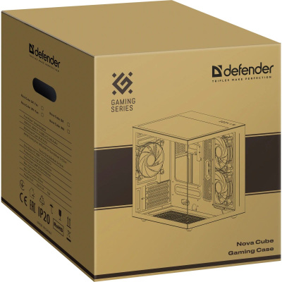 Defender ������ ������������ NovaCube �����, mATX, USB3.0, w/o fans