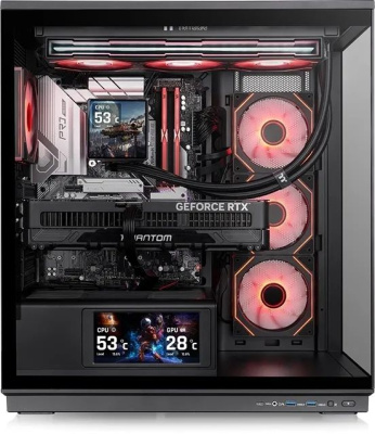 ������ �� Thermaltake Stage 450 TG, Midi-Tower, ��� ��, ������ (CA-12B-00M1WN-00)