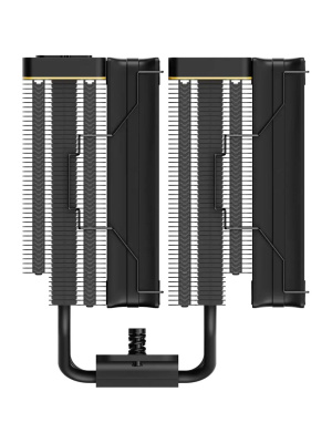����� Ocypus Iota A62 BK, 2x120mm FAN, Display Panel, 6 HEAT PIPES, 4-PIN PWM, 500-2000 RPM, 29DBA, FDB, LGA115X/1200/1700/18XX, AM4/AM5