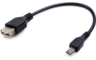 Bion  USB2.0 AF to Micro BM cable, 0.15 m (BNA-OTG-AFBM-001)