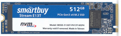   512Gb SSD SmartBuy Stream E13T (SBSSD-512GT-PH13T-M2P4)