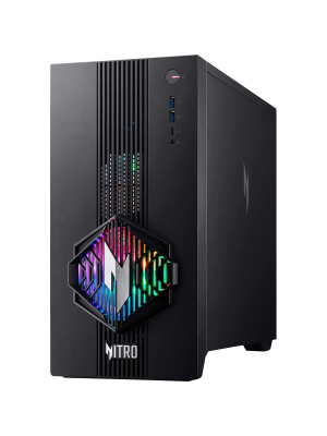 ��������� ���� Acer Nitro N30-100, Intel Core Ultra 5 225F/16 �� DDR5/512 �� SSD/NVIDIA GeForce RTX 5070 (12 ��)/��� ��, ������ (DG.E5GCD.00F)