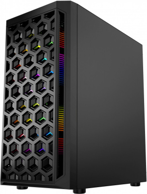 ������ Powercase Mistral Micro T3B Black mATX, Mini-ITX, Midi-Tower, ��� ��, � �����, ���������, Audio, USB 3.0, 2xUSB 2.0 (CMIMTB-L3)