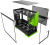 ������ Geometric Future Model 3 Green with fans / mATX / 5x120mm ARGB fans / 1AM3NZGB00110
