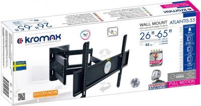 ��������� Kromax ATLANTIS-55 ������ 26"-65" max.45�� VESA 600x400 ���������-��������� � ���������