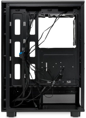 ������ �� ��� ����� ������� HSPD F510, Panoramic Mid Tower, Black, F510-TGBK-ARGB