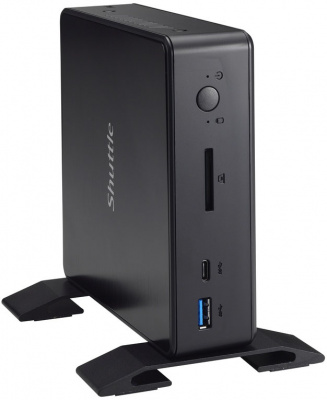  Shuttle NC10U3 Intel Core i3 8145U, 2100 , DDR-4,  HDD, Intel UHD Graphics 620, 1000 /, Wi-Fi, USB 3.1, USB-C, HDMI, DisplayPort,  , 