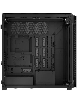 ������ Corsair iCUE LINK 9000D Airflow, Full-Tower, TG, no fan, 4xUSB-A 3.2, 2xUSB 3.2 Type-C, SSI-EEB, E-ATX, ATX, mATX, mITX Black