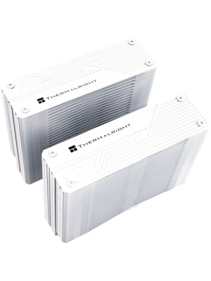 ����� Thermalright Frost Tower 140 White LGA115X/1200/1700/1851/2011/2066/AM4/AM5 (Dual Tower, 120mm + 140mm PWM Fan, ������ ���������, 7 ����. ������ 6��) / TRFT140W