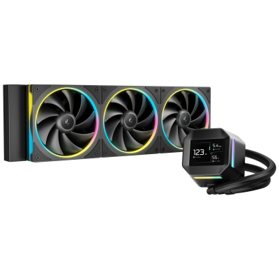 ������� ����������� ���������� DeepCool LM360, LCD, 4-pin, ARGB, 120��, ������, retail (R-LM360-BKDMMC-1)