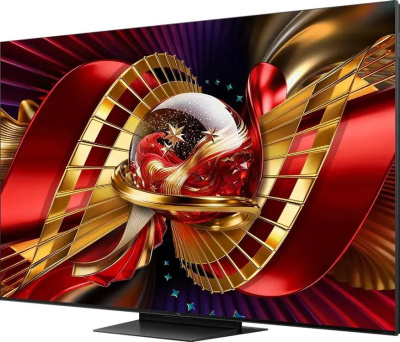 ��������� 75" TCL 75C8L SQD-Mini LED QLED, 4K Ultra HD, ����� ��, Google TV, ������