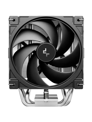 ����� Deepcool AG600 Soc-AM5/AM4/1200/1700/1851 �����������/������ 4-pin 28dB Al+Cu 260W 686gr Ret (R-AG600-BKNPMG2-G)