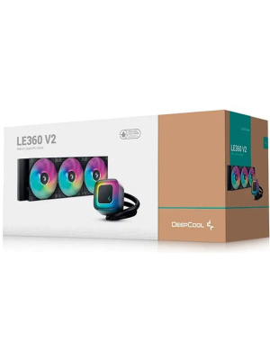 �������� �������� ���������� DEEPCOOL LE360 V2 LGA1851/1700/1200/115X/AM5/AM4 (TDP 300W, ARGB Lighting, Anti-Leak edition, PWM, TRIPLE FAN) RET