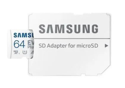 ���� ����� microSDXC 64GB Samsung MB-MC64SA EVO Plus + adapter