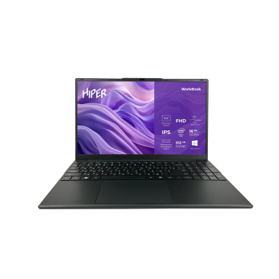 ������� HIPER Workbook I151, 15.6" (1920x1080) IPS/Intel Core i3-1215U/8 �� DDR4/256 �� SSD/Intel UHD Graphics/Windows 11 Pro, ������ (FWBC151-I312UR08N2FABWPG)