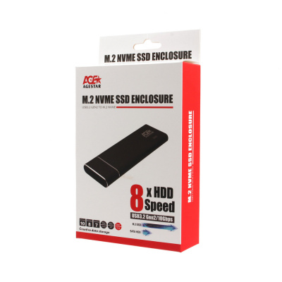    SSD M2 AgeStar 31UBNV5C, , , USB 3.1 Type-C