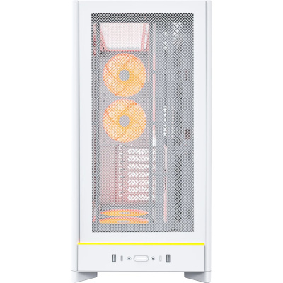 ������ Montech HS01 PRO White / ATX / 5x120mm ARGB fans & hub / HS01 PRO (W)