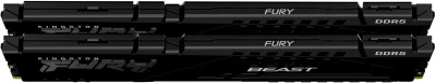 DDR 5 DIMM 16Gb PC48000, 6000Mhz, Kingston FURY Beast Black EXPO CL30 (Kit of 2) (KF560C30BBEK2-16) (retail)