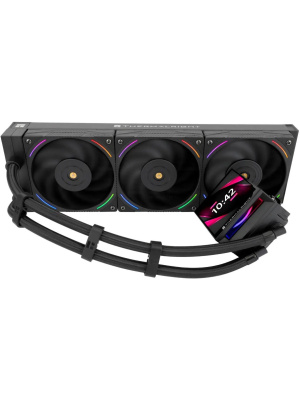 ������� �������� ���������� Thermalright Hyper Vision 360 ARGB Black / 3x120mm ARGB PWM Fans / TRHV360AB