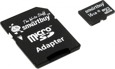   16Gb MicroSD SmartBuy Class 10 +  (SB16GBSDCL10-01)