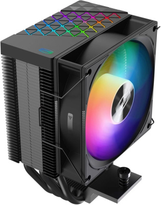 ����� ��� ���������� PCcooler R400 ARGB BK, 92��, ������, retail (R400-BKAWYX-US)