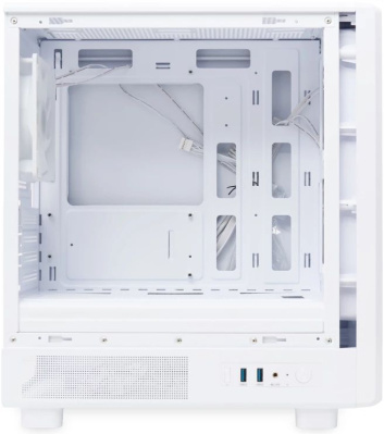 ������ �� ��� ����� ������� HSPD M310, Mesh Mini-tower, White, M310-TGWH-ARGB