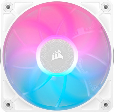 ����� ��� �������/ Case Cooler Corsair iCUE LINK RX120 MAX RGB (120x120x30mm, 4-pin PWM, RGB, 71.3CFM, 29.5dBA, 2000RPM, White, 3pcs)