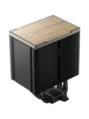 ����� DEEPCOOL AK500 G2 LGA1851/1700/1200/115X/AM5/AM4 (9��/���, TDP 240W, PWM, Fan 120mm, 5 ����. ������, Copper Base, Wood-grain top cover, ������) RET (R-AK500G2-BKNNMN-GJD)