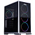 ������ 1STPLAYER INFINITY IF8 ARGB Black / E-ATX / 4x140mm ARGB fans / IF8-BK-4FO7-14