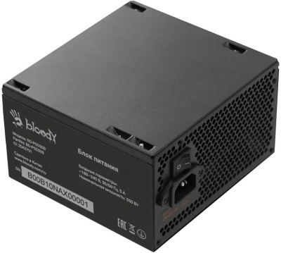 ���� ������� Bloody ATX 550W BD-PS550B 80+ bronze (20+4pin) APFC 120mm fan 6xSATA RTL