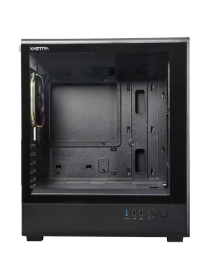 ������ XASTRA A315M 4ARGB-FG Black mATX/Mesh/ Screwless TG/ 4x120mm FG ARGB PWM fans/ A315M-4FG12A