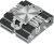 ����� ��� ���������� PcCooler RC400-53, 4-pin, 92��, �����������, retail  (RC400-XXNWXX-GL)