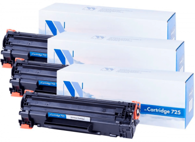 ����� NVP NV-725-SET3 ��� Canon i-Sensys 6000/ 6000B/ 6020/ 6020B/ 6030 / 6030B/ 6030w/ MF 3010 (1600k) (3 ��)