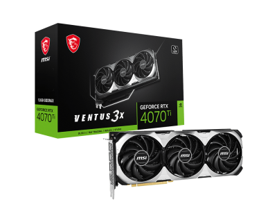  MSI GeForce RTX 4070 Ti VENTUS 3X E 12G, Ret