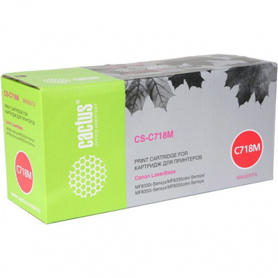 �����-�������� Cactus CS-C718� ��������� ��� Canon MF8330i/MF8330/MF8350/LBP7200/MF724Cdw (2900���.)