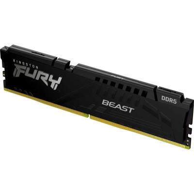 ����������� ������ 16Gb Kingston FURY Beast Black EXPO DDR5, DIMM, PC44800, 5600Mhz, CL36 (KF556C36BBE-16) (retail)