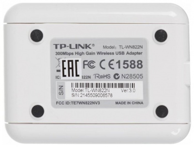 TP-Link  USB2.0  TL-WN822N, 300/,  ,  23 