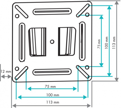 ��������� ��� ���������� VLK TRENTO-100 ���������, 15-32", �� 15 ��, �������������, ������
