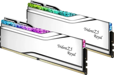 ������ ������ DDR5 G.SKILL TRIDENT Z5 ROYAL RGB 64GB (2x32GB) 6000MHz CL28 (28-36-36-96) 1.40V / F5-6000J2836G32GX2-TR5S