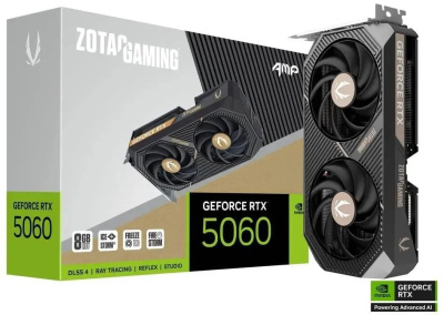 ���������� Zotac NVIDIA GeForce RTX 5060 Twin Edge 8Gb (ZT-B50600E-10M), GDDR7, Ret
