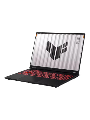 ������� ASUS TUF Gaming A16 FA608PP-QT006, 16" (2560x1600) IPS 165 ��/AMD Ryzen 9 8940HX/16 �� DDR5/512 �� SSD/NVIDIA GeForce RTX 5070 ��� ��������� (8 ��)/��� �������, ����� (90NR0MD1-M00A50)