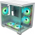 ������ XASTRA QW400M 5ARGB-C6-AC White mATX/Aquarium/Screewless/5x120mm ARGB PWM FM fans/Argb+PWM HUB 6port/Type-C+USB3.0 (1 USB3.0 ������)/ QW400M-5FM12A-C6-AC-WH