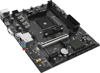 ����������� ����� Sapphire A520M-E, Socket AM4, AMD A520, mATX, Ret 52119-04-40G