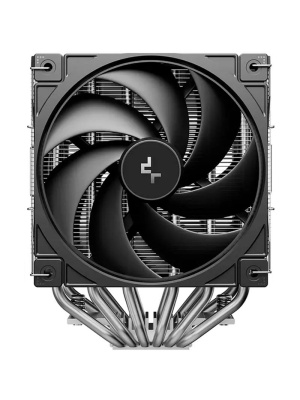 ����� DEEPCOOL AG620 G2 LGA1954/1851/1700/AM5/AM4 (TDP 270W, PWM, DUAL Black Fan 120mm, 6 ����. ������, ������) RET