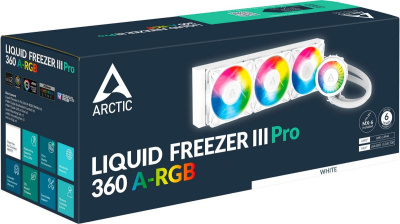 ������� �������� ���������� Arctic Cooling Liquid Freezer III Pro 360 ARGB White (ACFRE00188A)