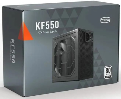 ���� ������� PcCooler ATX 550W P3-F550-W1H, 550��, 120��, ������, retail P3-F550-W1HWBK0-EU