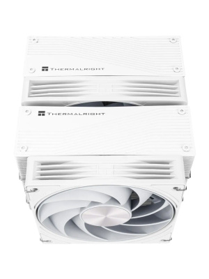 ����� Thermalright Phantom Spirit 140 White LGA115X/1200/1700/1851/AM4/AM5 (Dual Tower, 120mm + 1x140mm Dual Ball Bearing PWM Fan, ������ ���������, 7 ����. ������ 6��) / TRPS140W