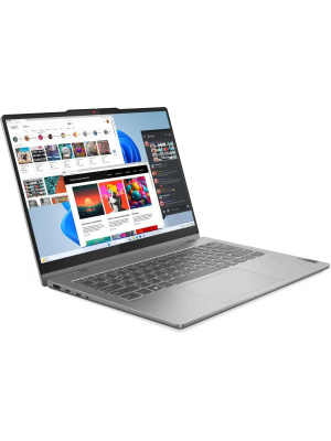 ������� Lenovo IdeaPad 5 2-in-1 14IRH9, 14" (1920x1200) OLED/Intel Core i7-13620H/16 �� DDR5/512 �� SSD/Intel UHD Graphics/Windows 11 Pro, ����� (83KX0041PS_Win11P)