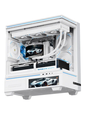 ������� �������� ���������� Thermalright Rainbow Vision 360 Turbo ARGB White / 3x120mm ARGB PWM Fans / TRRV360TAW